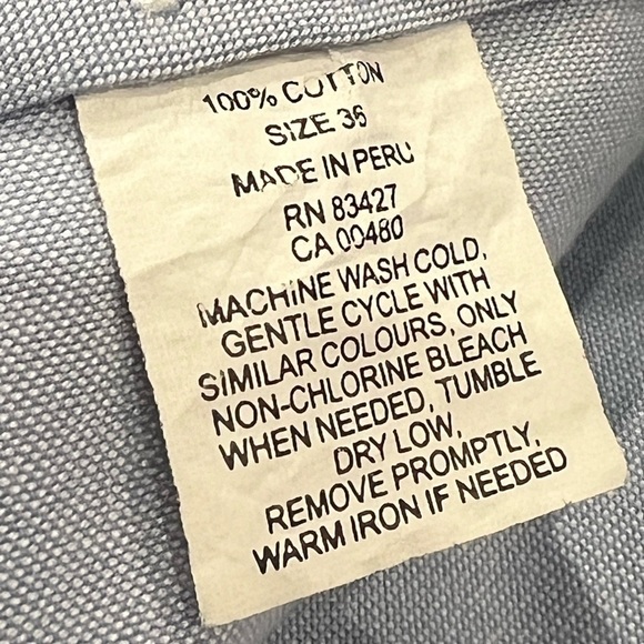 Ballin Relax 36W 27L Wrinkle Free Non-Iron Navy Classic Chino Trouser - Picture 7 of 10